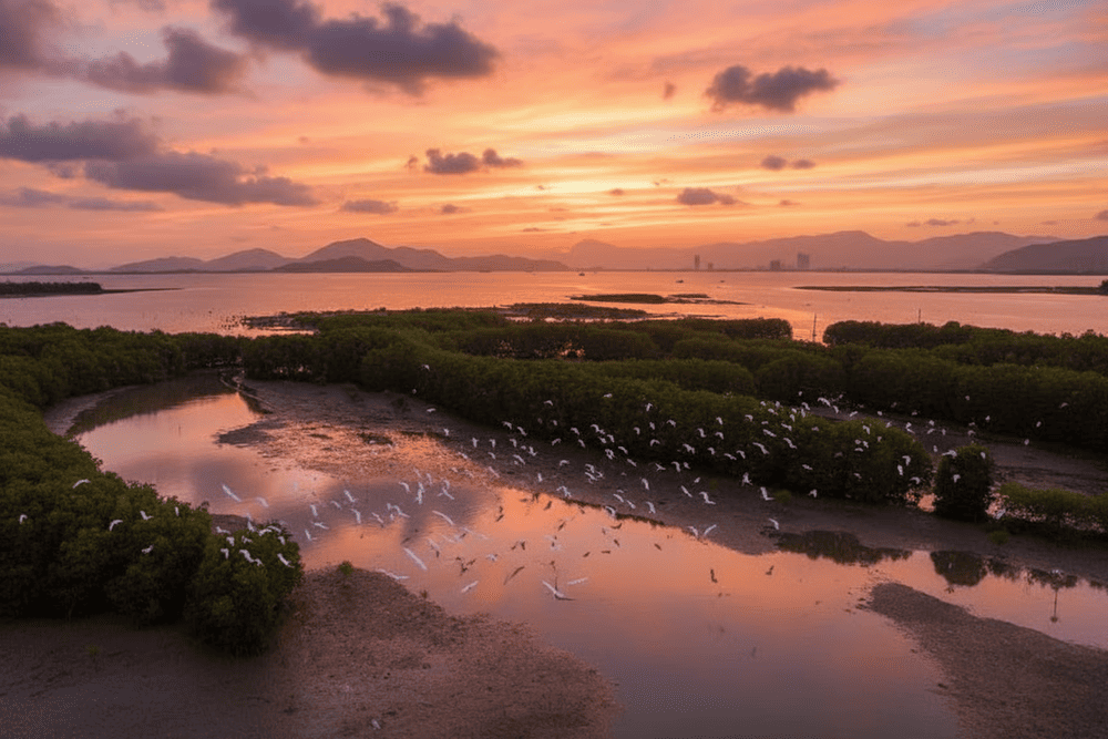 Đầm Thị Nại l&agrave; nơi tr&uacute; ngụ của nhiều lo&agrave;i chim qu&yacute; hiếm (Nguồn: Internet).